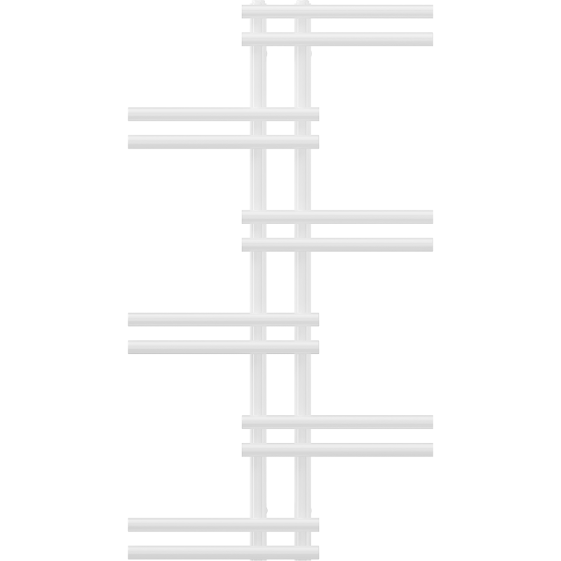 Mexen Jari dekoratívny kúpeľňový radiátor 1005 x 550 mm, 339 W, biely - W115-1005-550-00-20