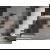 Mexen Jari dekoratívny kúpeľňový radiátor 1005 x 550 mm, 339 W, čierny - W115-1005-550-00-70