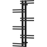 Mexen Jari dekoratívny kúpeľňový radiátor 1005 x 550 mm, 339 W, čierny - W115-1005-550-00-70