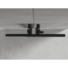 Mexen Jari kúpeľňový radiátor 1005 x 550 mm, 339 W, čierny - W115-1005-550-00-70