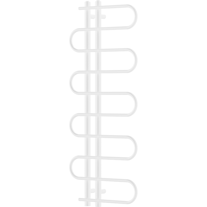 Mexen Kiso dekoratívny kúpeľňový radiátor 1250 x 500 mm, 256 W, biely - W114-1250-500-00-20