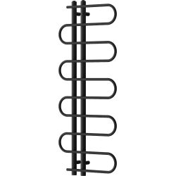 Mexen Kiso kúpeľňový radiátor 1250 x 500 mm, 256 W, čierny - W114-1250-500-00-70