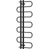 Mexen Kiso radiátor dekoratívny 1250 x 500 mm, 256 W, čierny - W114-1250-500-00-70