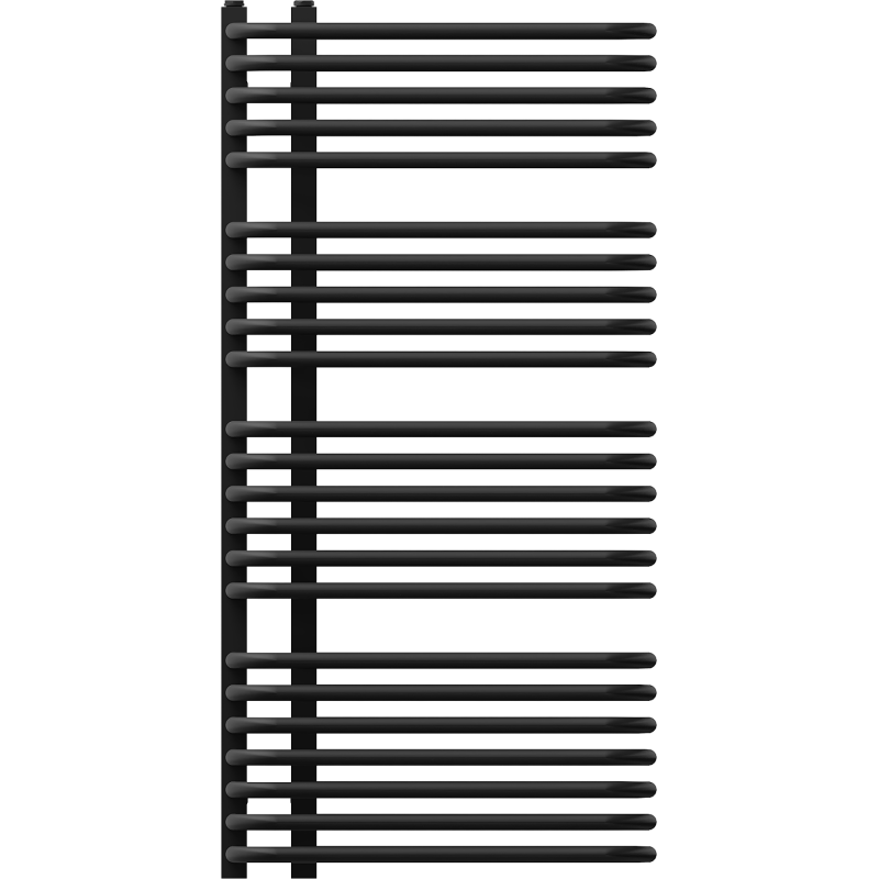 Mexen Amor kúpeľňový radiátor 1000 x 500 mm, 809 W, čierny - W120-1000-500-00-70