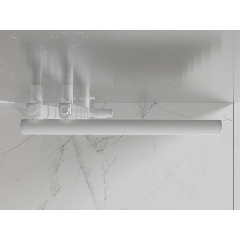 Mexen Jukon dekoratívny kúpeľňový radiátor 988 x 500 mm, 461 W, biely - W116-0988-500-00-20