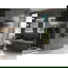 Mexen Jukon kúpeľňový radiátor 988 x 500 mm, 461 W, čierny - W116-0988-500-00-70