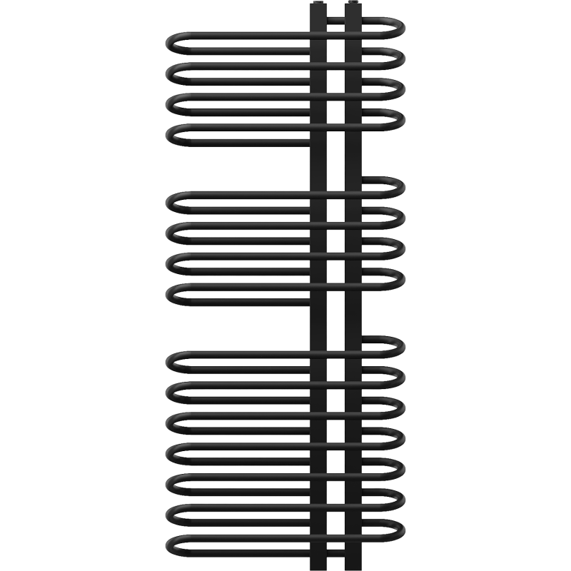 Mexen Ops kúpeľňový radiátor 1300 x 550 mm, 694 W, čierny - W122-1300-550-00-70
