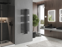 Mexen Ops kúpeľňový radiátor 1300 x 550 mm, 694 W, čierny - W122-1300-550-00-70