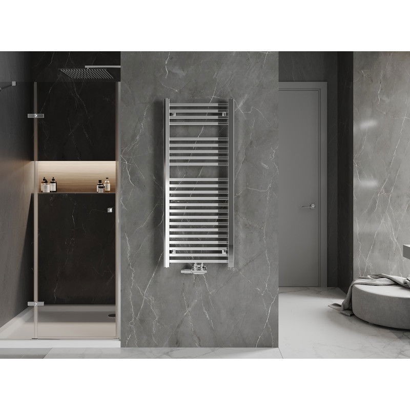 Mexen Pluton kúpeľňový radiátor 1200 x 500 mm, 493 W, chróm - W106-1200-500-00-01