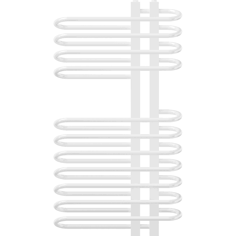 Mexen Ops rebrík na uteráky 1000 x 550 mm, 517 W, biely - W122-1000-550-00-20