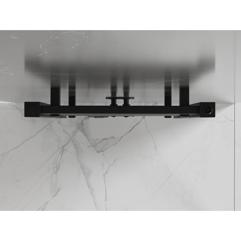 Mexen Pluton kúpeľňový radiátor 1450 x 500 mm, 721 W, čierny - W106-1450-500-00-70