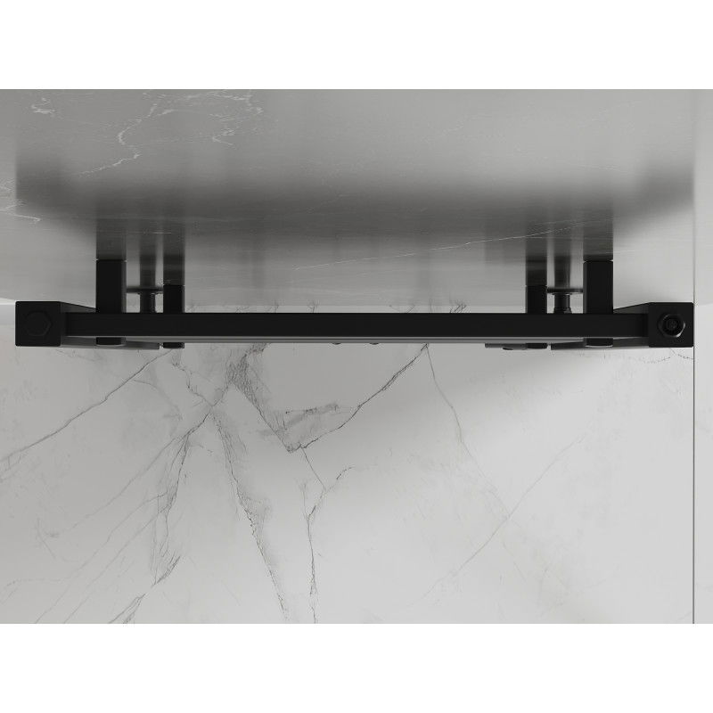 Mexen Pluton kúpeľňový radiátor 1450 x 600 mm, 835 W, čierny - W106-1450-600-00-70