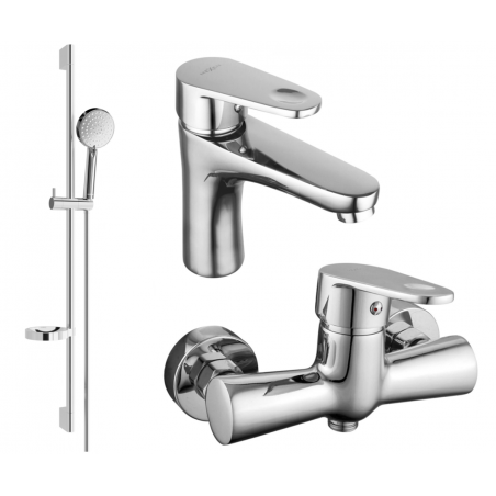Mexen Kama DS75 sprchová sada, chróm - 72504DS75-00