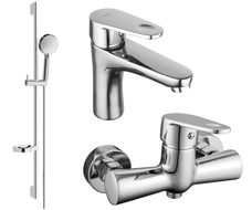 Mexen Kama DS75 sprchová súprava, chróm - 72504DS75-00