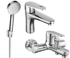 Mexen Kama R75 vaňová sada, chróm - 72503R75-00