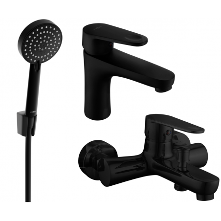 Mexen Kama R75 vaňová sada, čierna - 72503R75-70