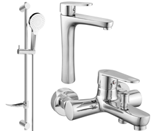 Mexen Kama DF05 sada na vaňu, chróm - 72513DF05-00