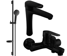 Mexen Kama DS05 set vanový, čierny - 72513DS05-70