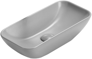 Mexen Klara umývadlo na dosku 46 x 23 cm, svetlošedý mat - 21564661