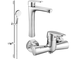 Mexen Kama DS05 sprchová súprava, chróm - 72514DS05-00