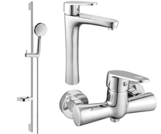 Mexen Kama DS75 sprchová súprava, chróm - 72514DS75-00