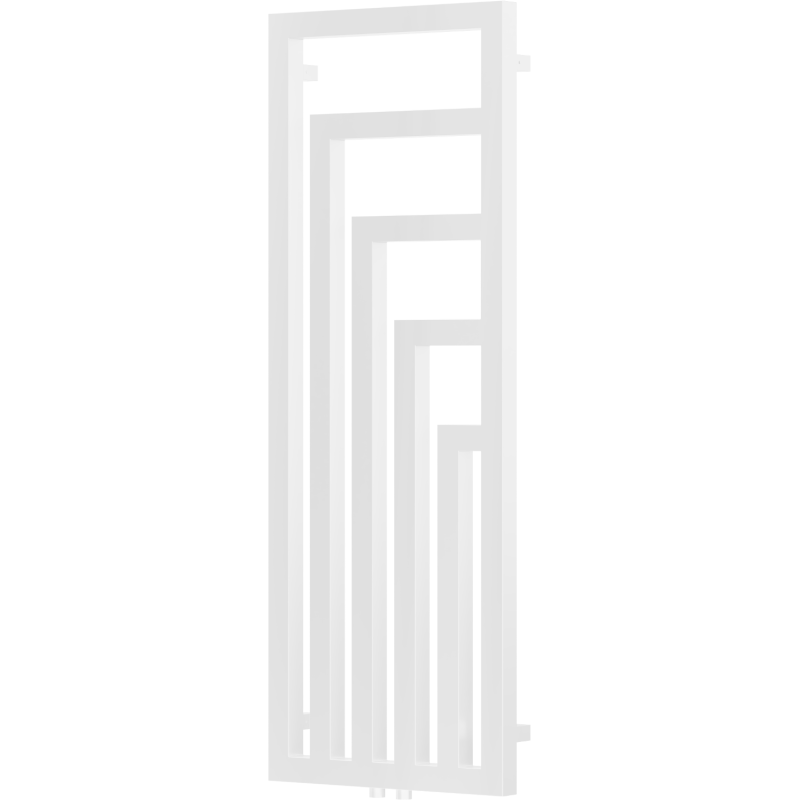 Mexen Alaska dekoratívny radiátor 1216 x 440 mm, 549 W, Biela - W205-1216-440-00-20