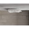 Mexen Atlanta dekoratívny radiátor 1200 x 405 mm, 646 W, biely - W211-1200-405-00-20