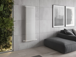 Mexen Atlanta dekoratívny radiátor 1500 x 460 mm, 894 W, Biela - W211-1500-460-00-20