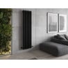 Mexen Aurora dekoratívny radiátor 1800 x 450 mm, 1347 W, Čierna - W212-1800-450-00-70