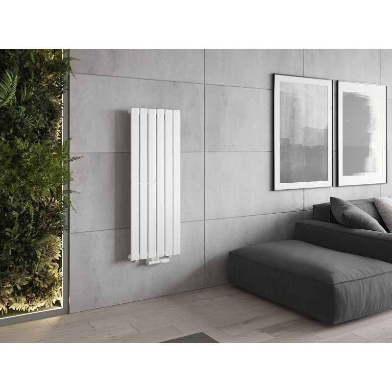 Mexen Boston dekoratívny radiátor 1200 x 452 mm, 611 W, biely - W213-1200-452-00-20