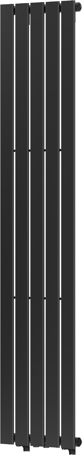 Mexen Boston dekoratívny radiátor 1800 x 376 mm, 740 W, Čierna - W213-1800-376-01-70