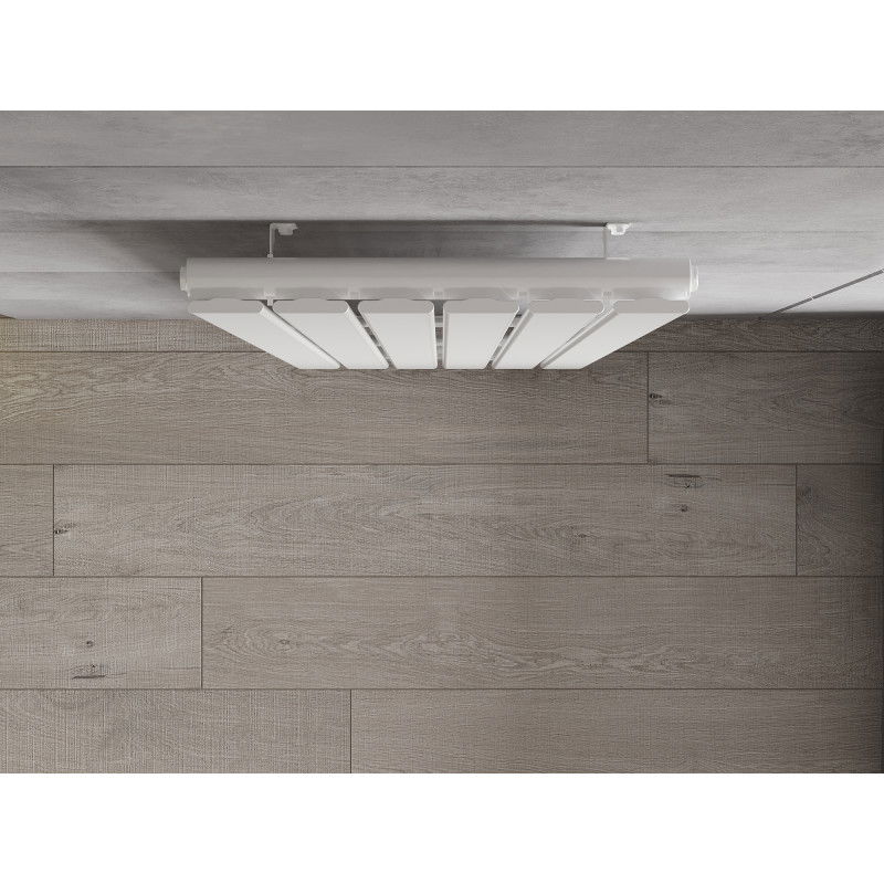 Mexen Boston dekoratívny radiátor 1800 x 452 mm, 888 W, biely - W213-1800-452-00-20