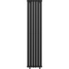 Mexen Dallas dekoratívny radiátor 1600 x 360 mm, 1039 W, Čierna - W214-1600-360-00-70