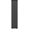 Mexen Dallas dekoratívny radiátor 1600 x 360 mm, 1039 W, čierny - W214-1600-360-00-70