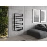 Mexen Floryda dekoratívny radiátor 1080 x 600 mm, 358 W, čierny - W206-1080-600-00-70