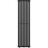 Mexen Nevada dekoratívny radiátor 1800 x 480 mm, 940 W, Čierna - W201-1800-480-00-70