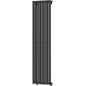 Mexen Nevada dekoratívny radiátor 1800 x 480 mm, 940 W, Čierna - W201-1800-480-00-70