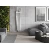 Mexen Omaha dekoratívny radiátor 1800 x 420 mm, 655 W, Biela - W208-1800-420-00-20