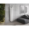 Mexen Omaha dekoratívny radiátor 1800 x 420 mm, 655 W, Biela - W208-1800-420-00-20