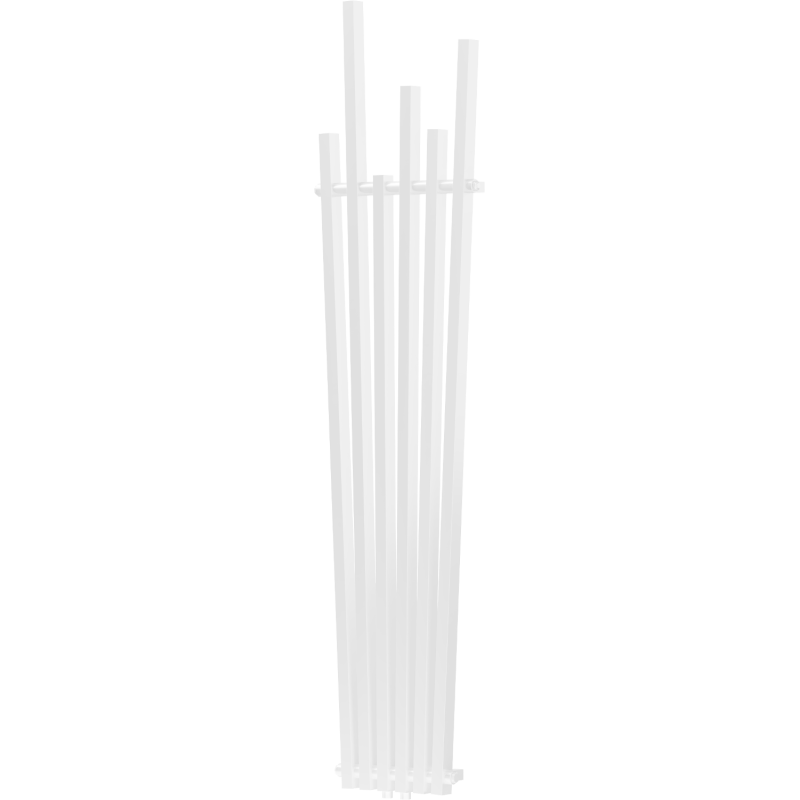 Mexen Omaha dekoratívny radiátor 1800 x 420 mm, 655 W, biely - W208-1800-420-00-20