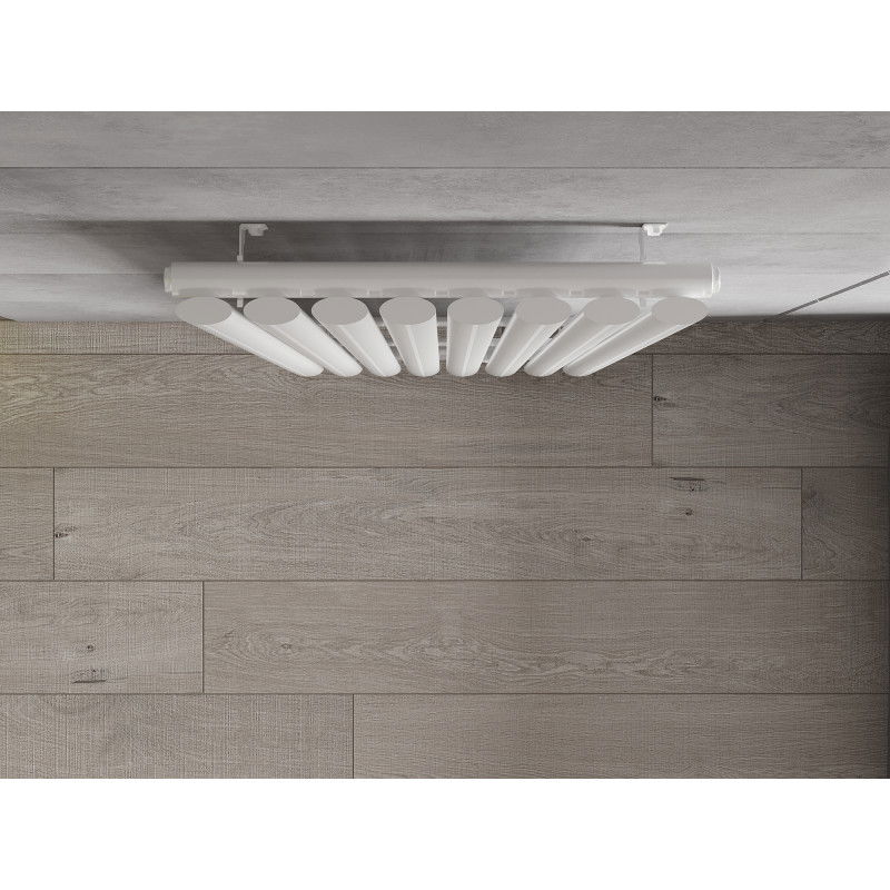 Mexen Oregon dekoračný radiátor 1800 x 480 mm, 805 W, biely - W202-1800-490-00-20