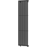 Mexen Oregon dekoratívny radiátor 1800 x 480 mm, 805 W, čierny - W202-1800-490-00-70