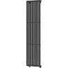 Mexen Oregon dekoratívny radiátor 1800 x 490 mm, 805 W, Čierna - W202-1800-490-00-70