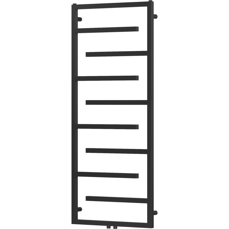 Mexen Orlando dekoratívny radiátor 1380 x 600 mm, 499 W, Čierna - W207-1380-600-00-70