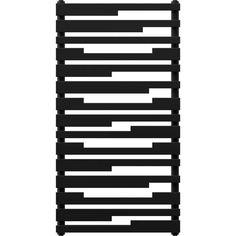 Mexen Provo dekoratívny radiátor 1125 x 600 mm, 799 W, čierny - W209-1125-600-00-70