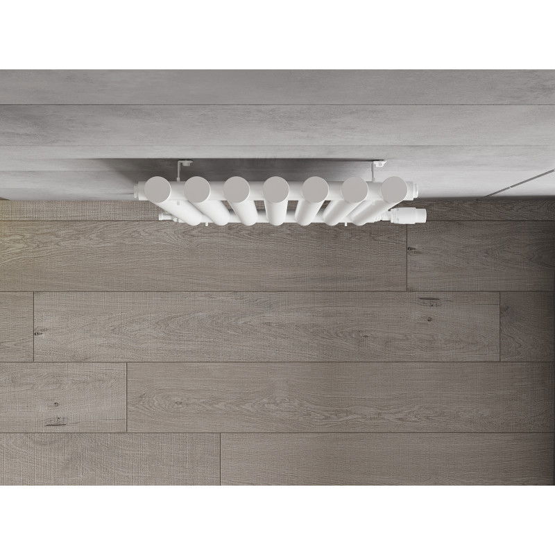 Mexen Texas dekoratívny radiátor 1200 x 460 mm, 659 W, biely - W203-1200-460-00-20