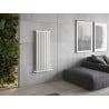 Mexen Texas dekoratívny radiátor 1200 x 460 mm, 502 W, Biela - W203-1200-460-00-20
