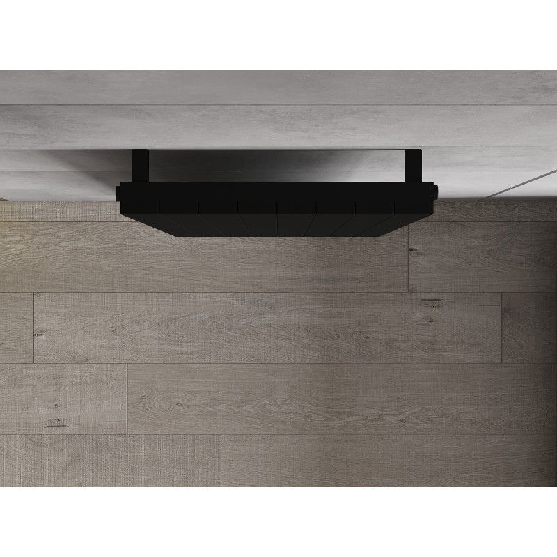 Mexen Topeka dekoratívny radiátor 1400 x 480 mm, 950 W, čierny - W210-1400-480-00-70