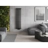 Mexen Tulsa dekoratívny radiátor 1600 x 420 mm, 613 W, čierny - W219-1600-420-00-70