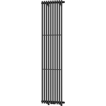 Mexen Tulsa dekoratívny radiátor 1600 x 420 mm, 613 W, Čierna - W219-1600-420-00-70